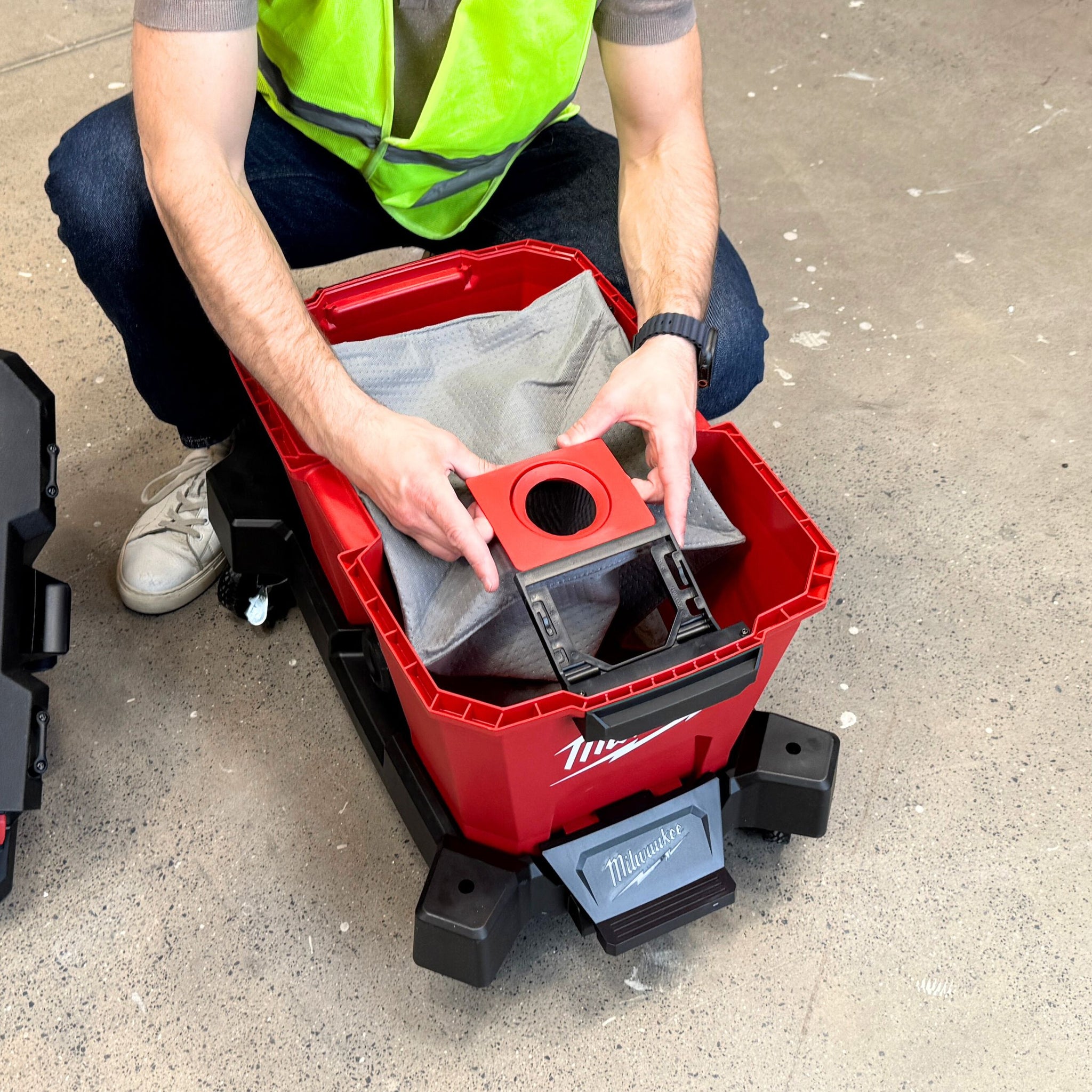 Reusable dust bag for Milwaukee M18 Fuel Nexus 23L dust extractors ...