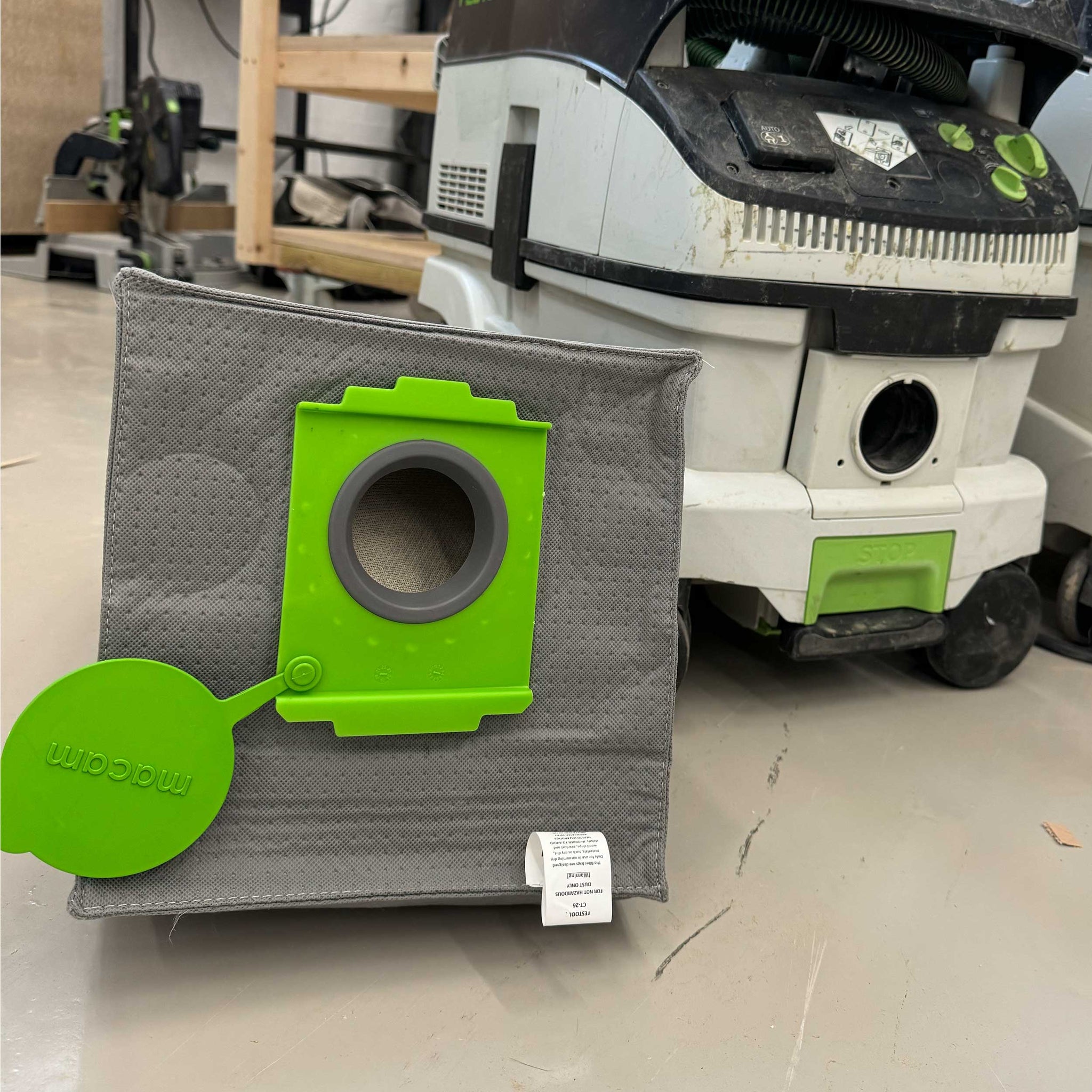 Reusable vacuum bag for Festool CTL/CTM 26 – - Main Image