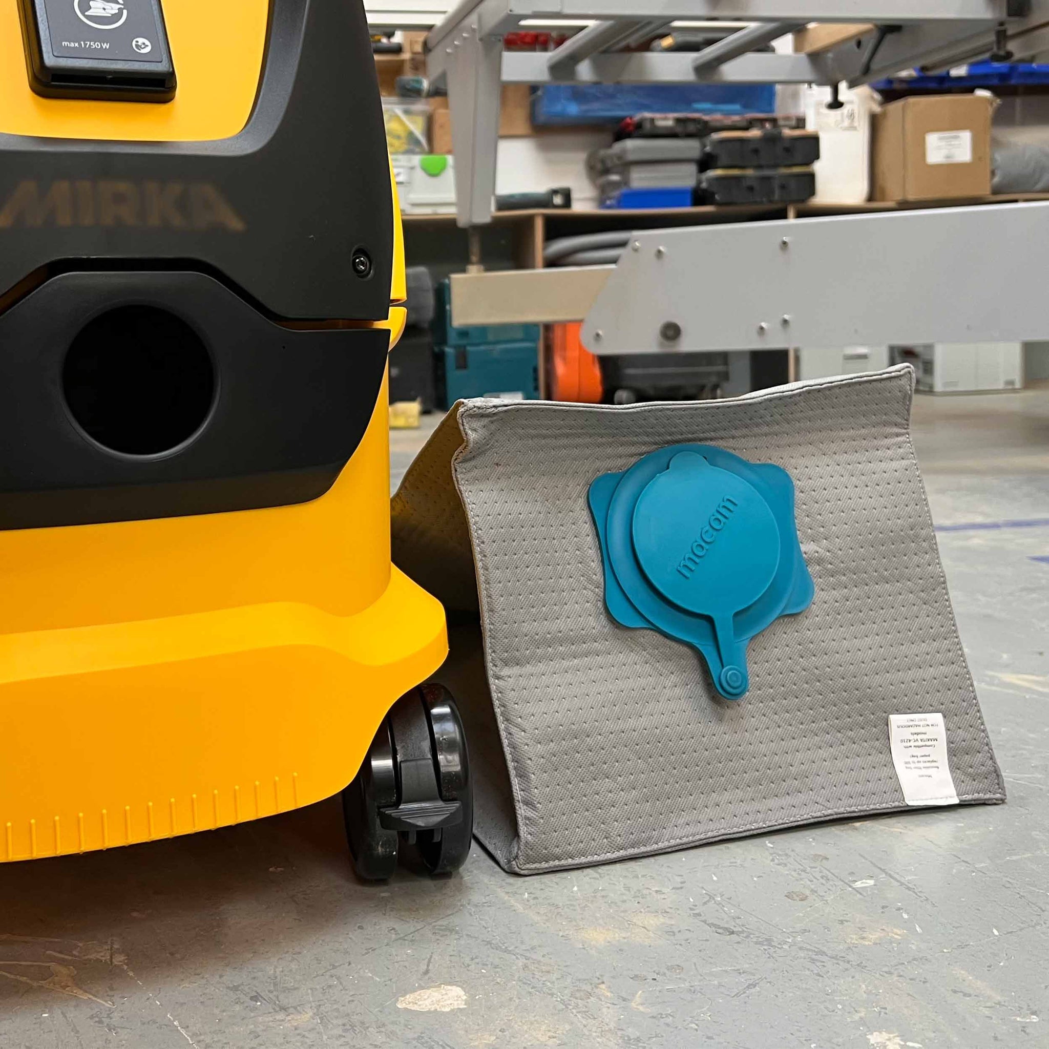 1x Sacchetto RIUTILIZZABILE Compatibile Con Mirka 1230/1242 - Foto 10