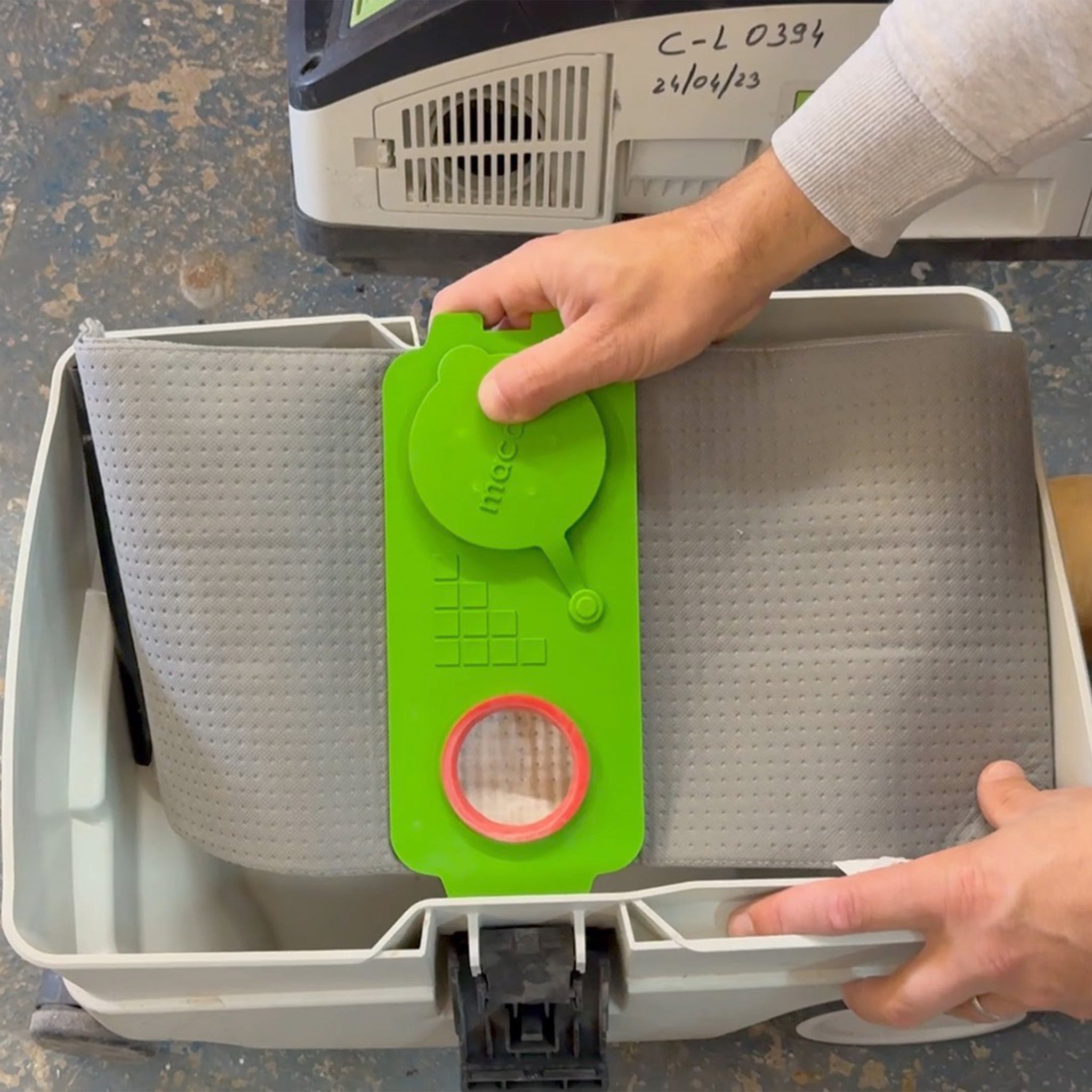 Reusable vacuum bag for Festool CT 15 E, MINI I and MIDI I