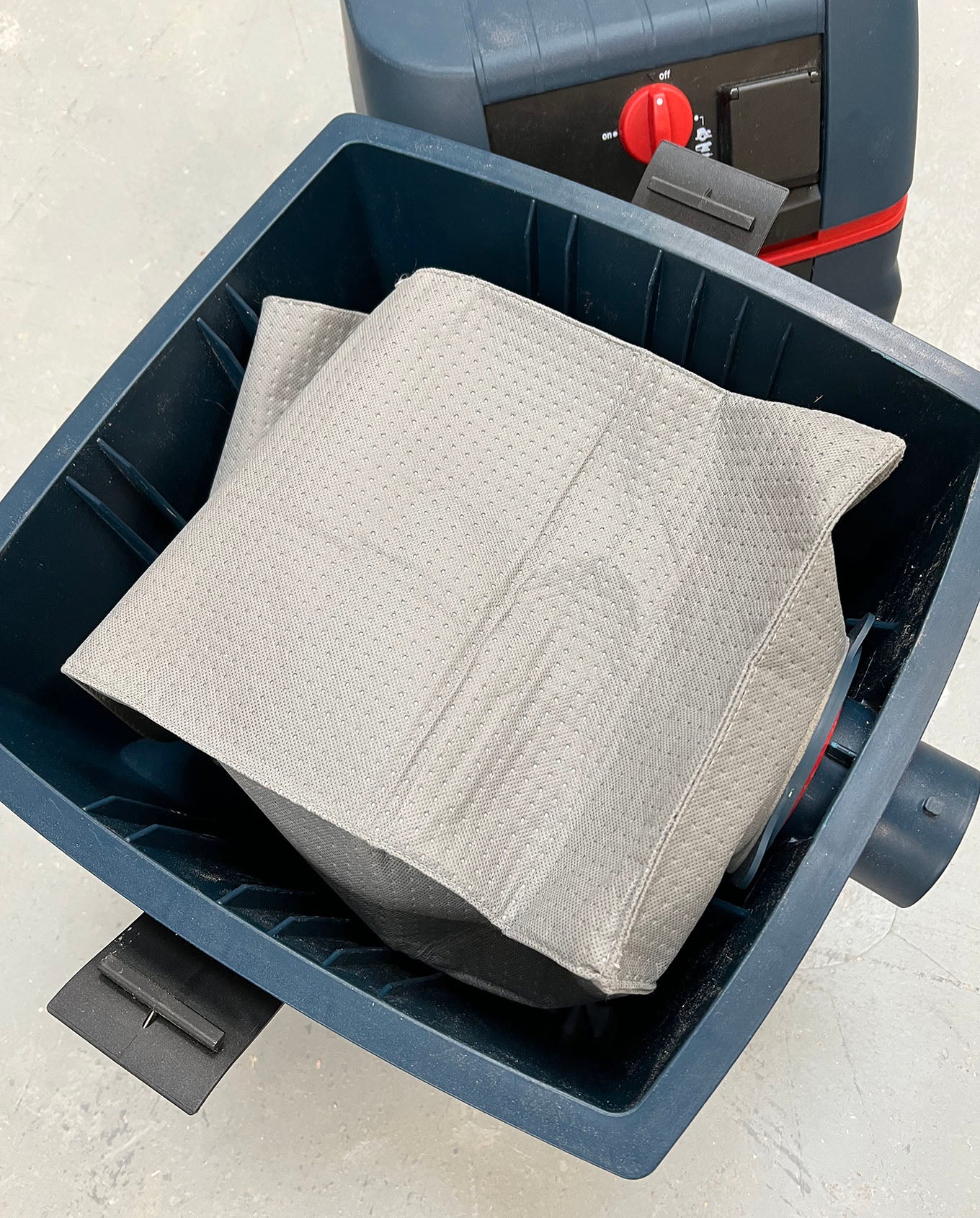 Reusable dust collection bag for Bosch GAS 25 L SFC